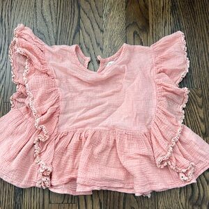 Louise Misha Lace Trimmed Top